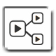 integrated transcoding icon