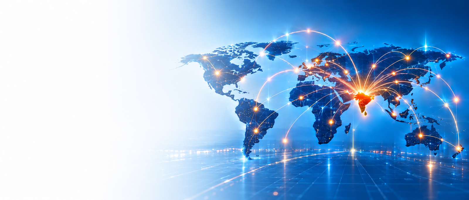 Global Telecom Network Map