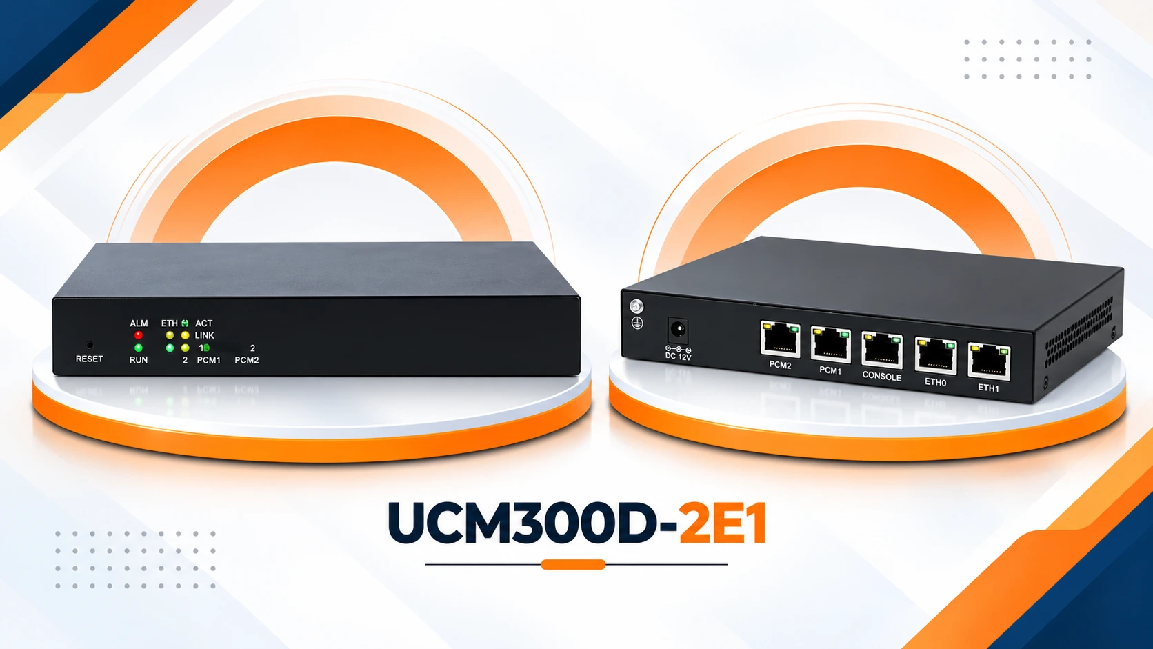SIP TO PRI CONVERTER SYSTEM - UCM300D-2E1