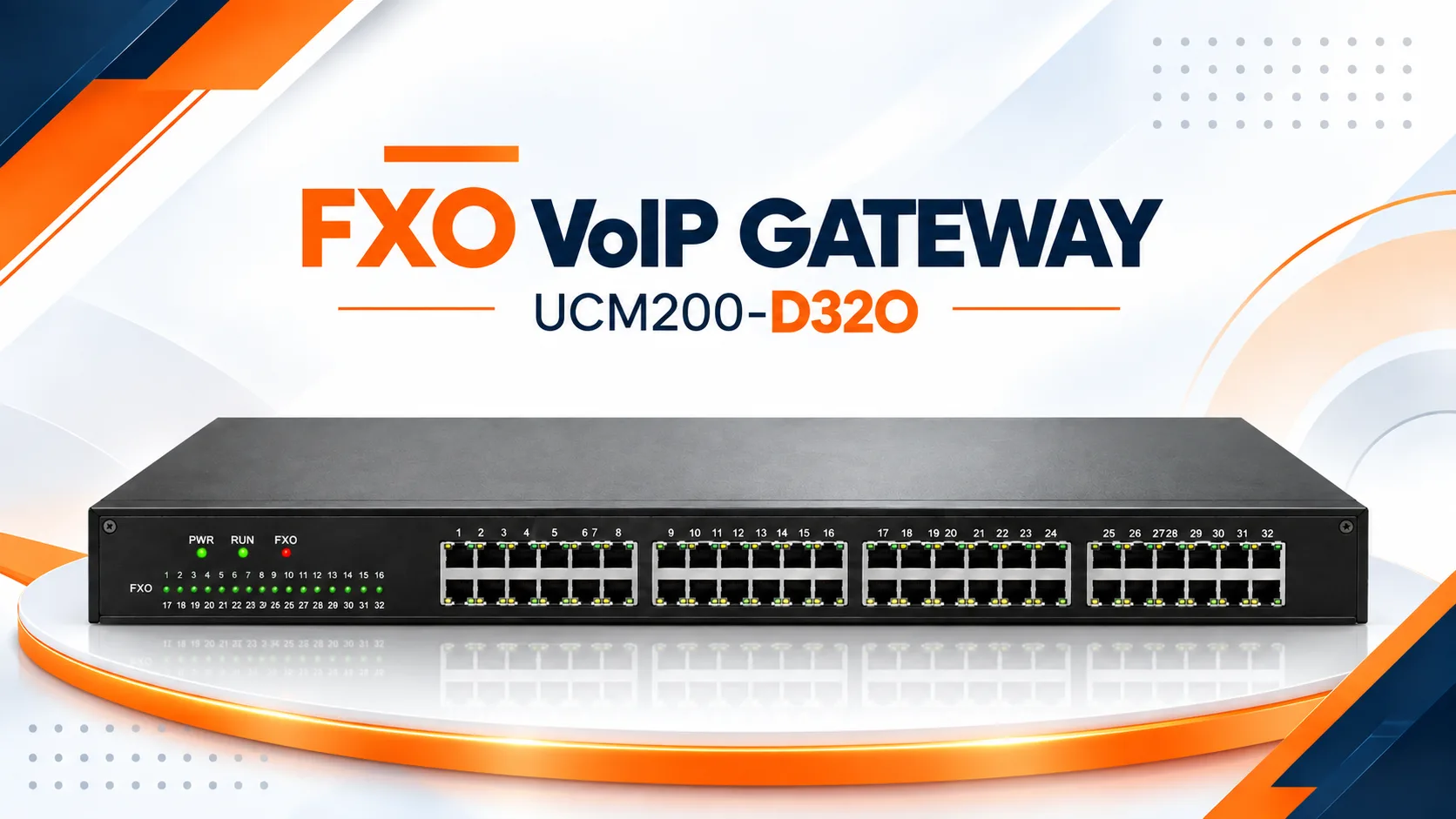 FXO VoIP Gateway - UCM200-D32O