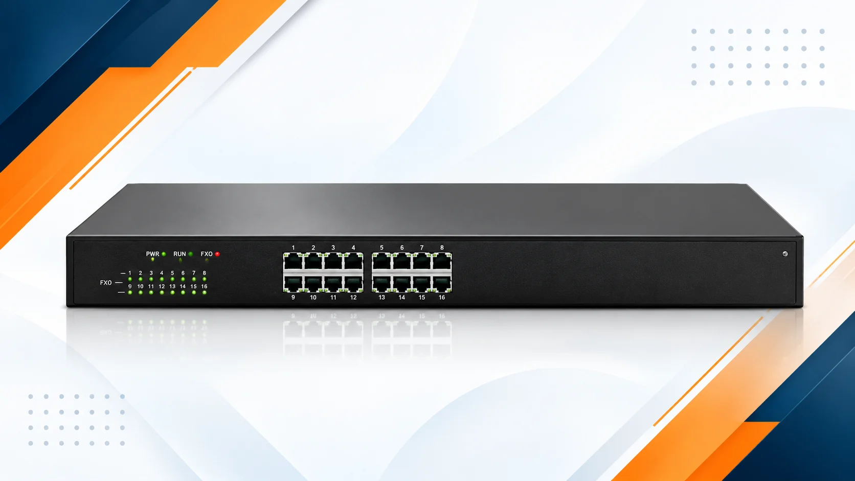 VOIP FXO ANALOG GATEWAY - XNTEL UCM200-D16O SERIES