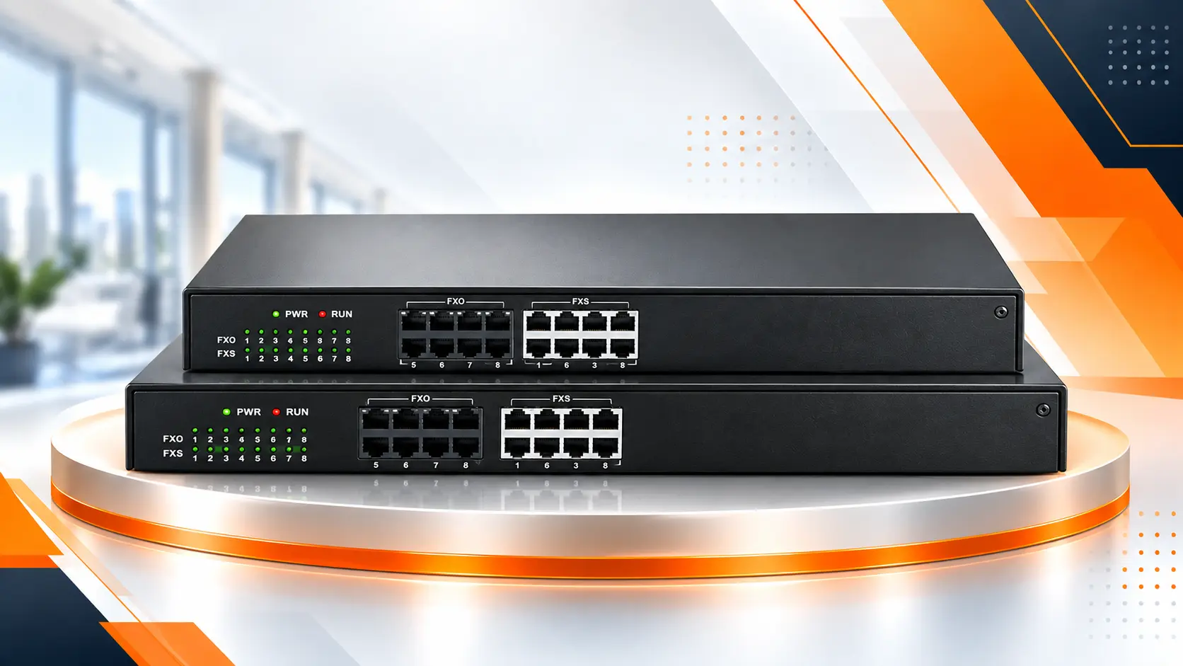 FXO-FXS VOIP GATEWAY - UCM200-D8S8O
