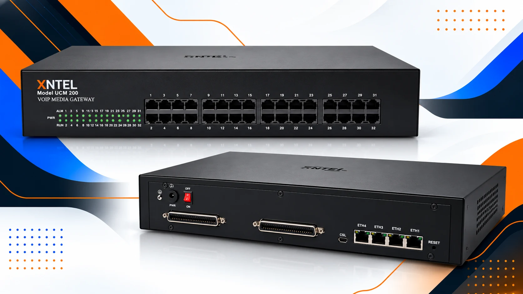 UCM200-D72S Series - VoIP FXS Analog Gateway