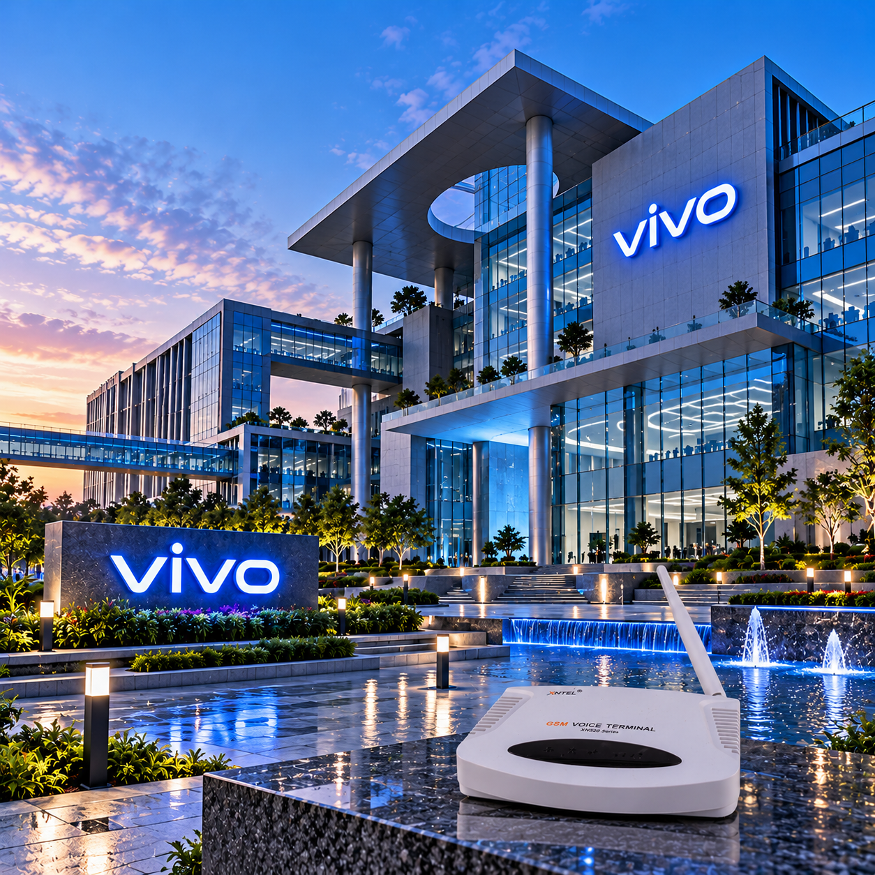 Vivo Customer Support Call Center Infrastructure