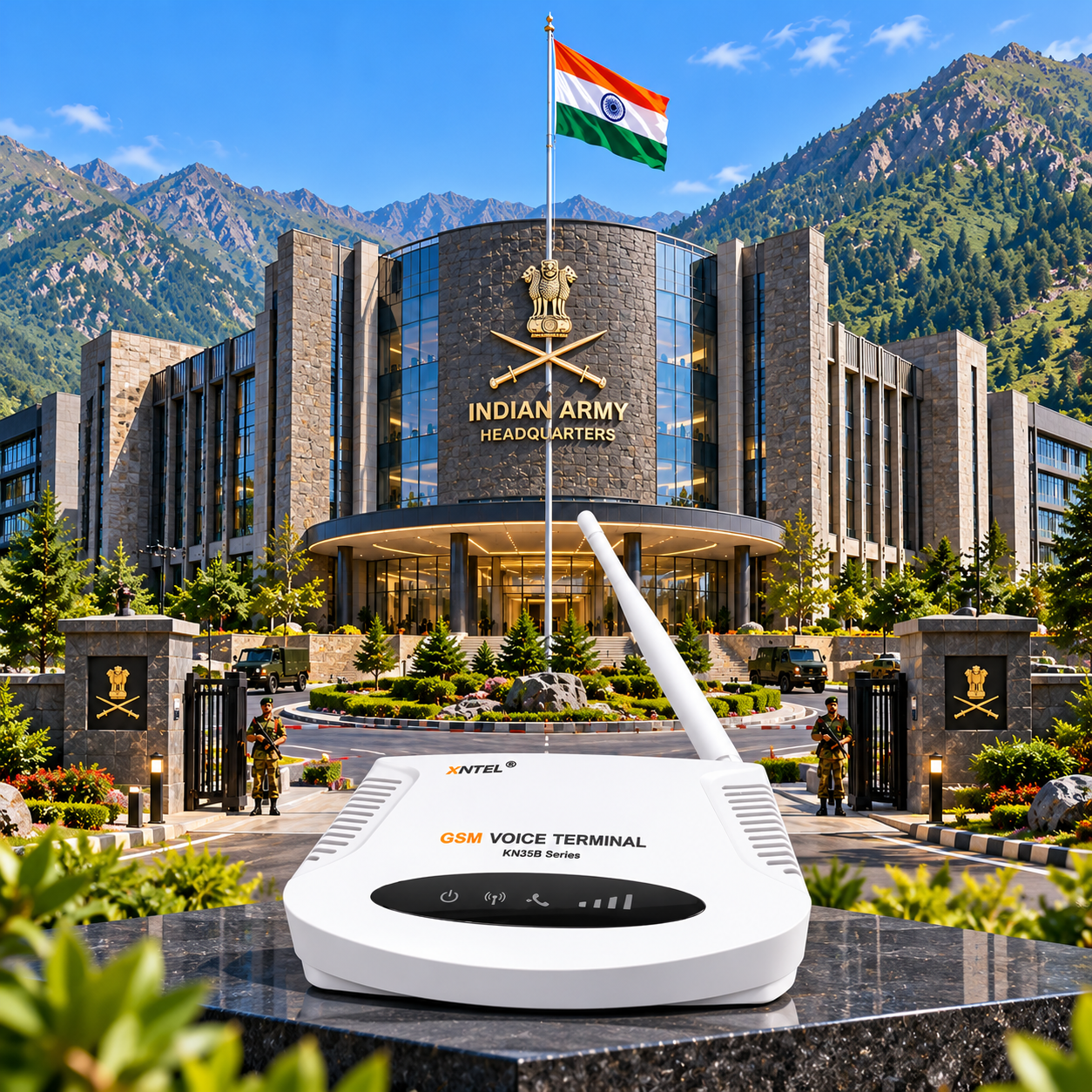 AEGIS 2G and 4G GSM Voice Terminal High-Altitude Deployment