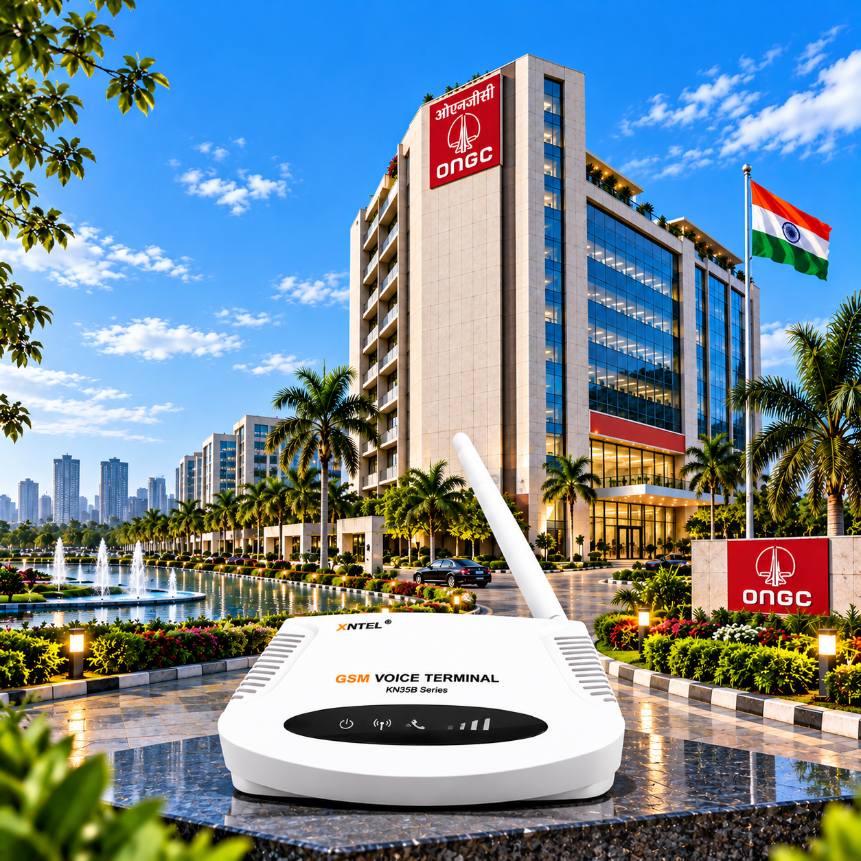 AEGIS XNTEL 4G GSM Voice Terminal Solution for ONGC